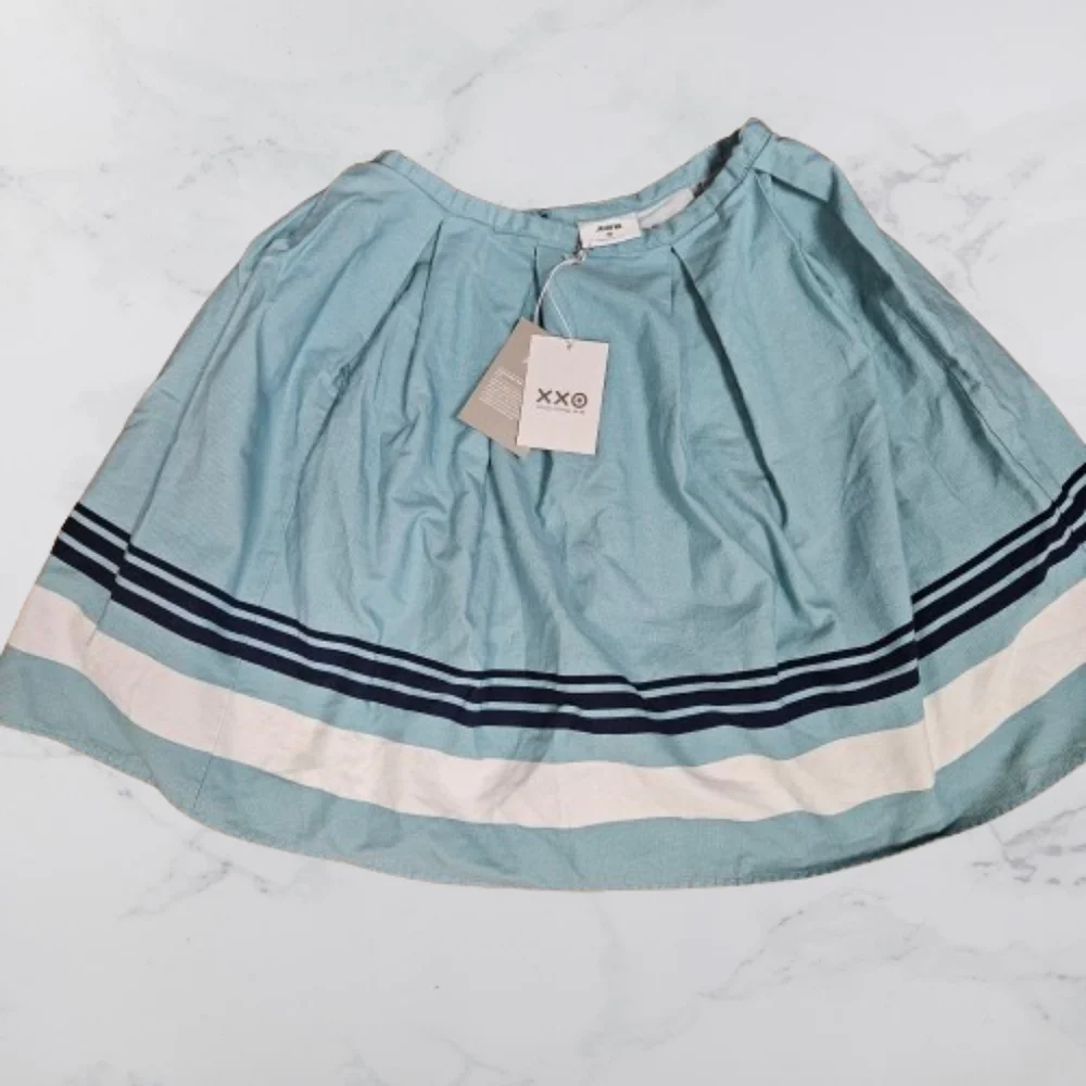 Jason Wu NWT women's A-Line blue skirt size 10 - Picture 1 of 5